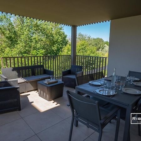 Marina Lodge - T4 avec terrasse à 400m de la mer Vias Eksteriør bilde
